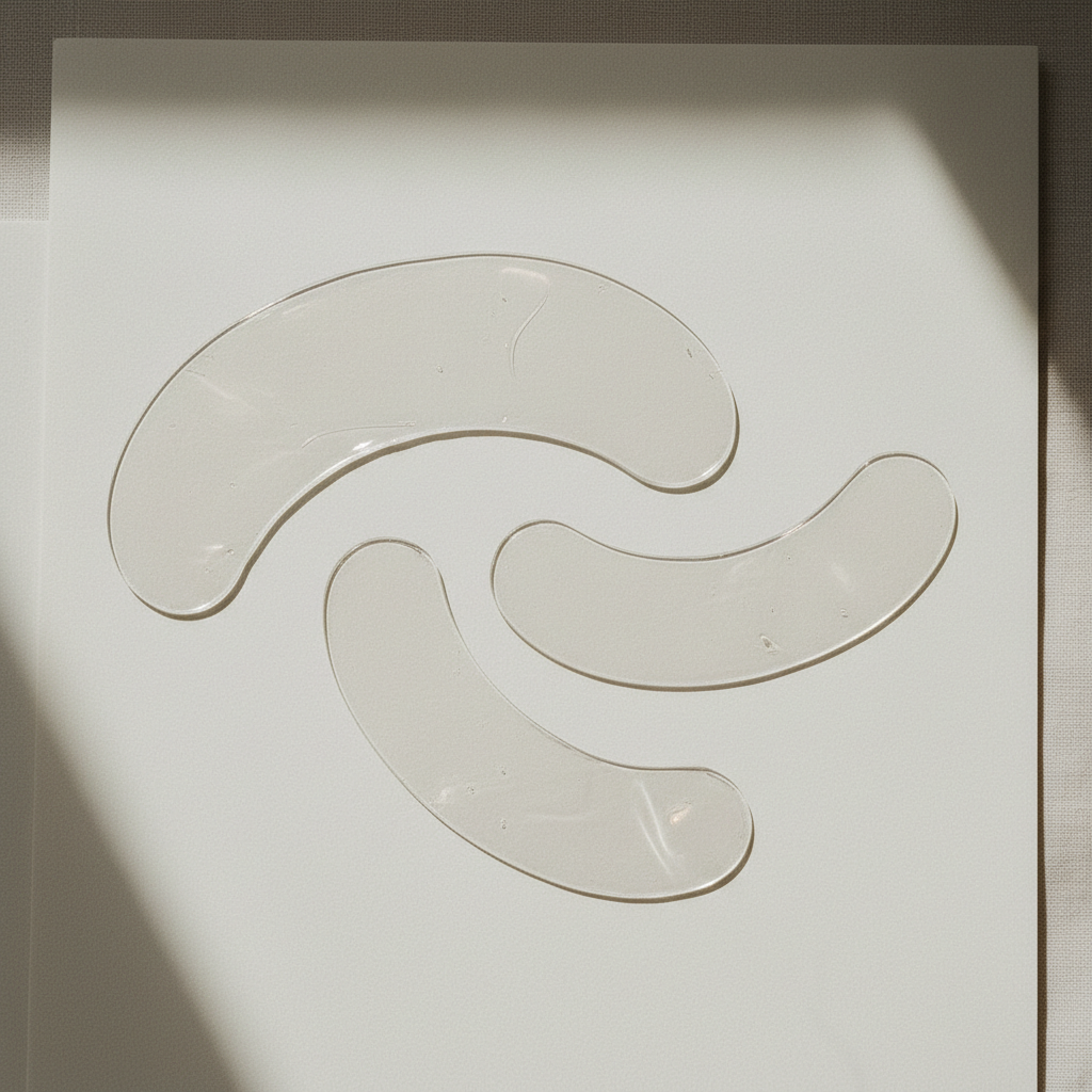 Silicone patches set product photography